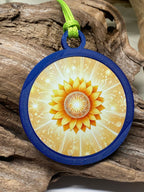 Anhänger Sonnenblume mit PLA Ring (Farbe wählbar) – Produktansicht 12