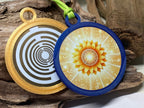 Anhänger Sonnenblume mit PLA Ring (Farbe wählbar) – Produktansicht 31