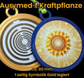 Anhänger Sonnenblume mit PLA Ring (Farbe wählbar) – Produktansicht 1
