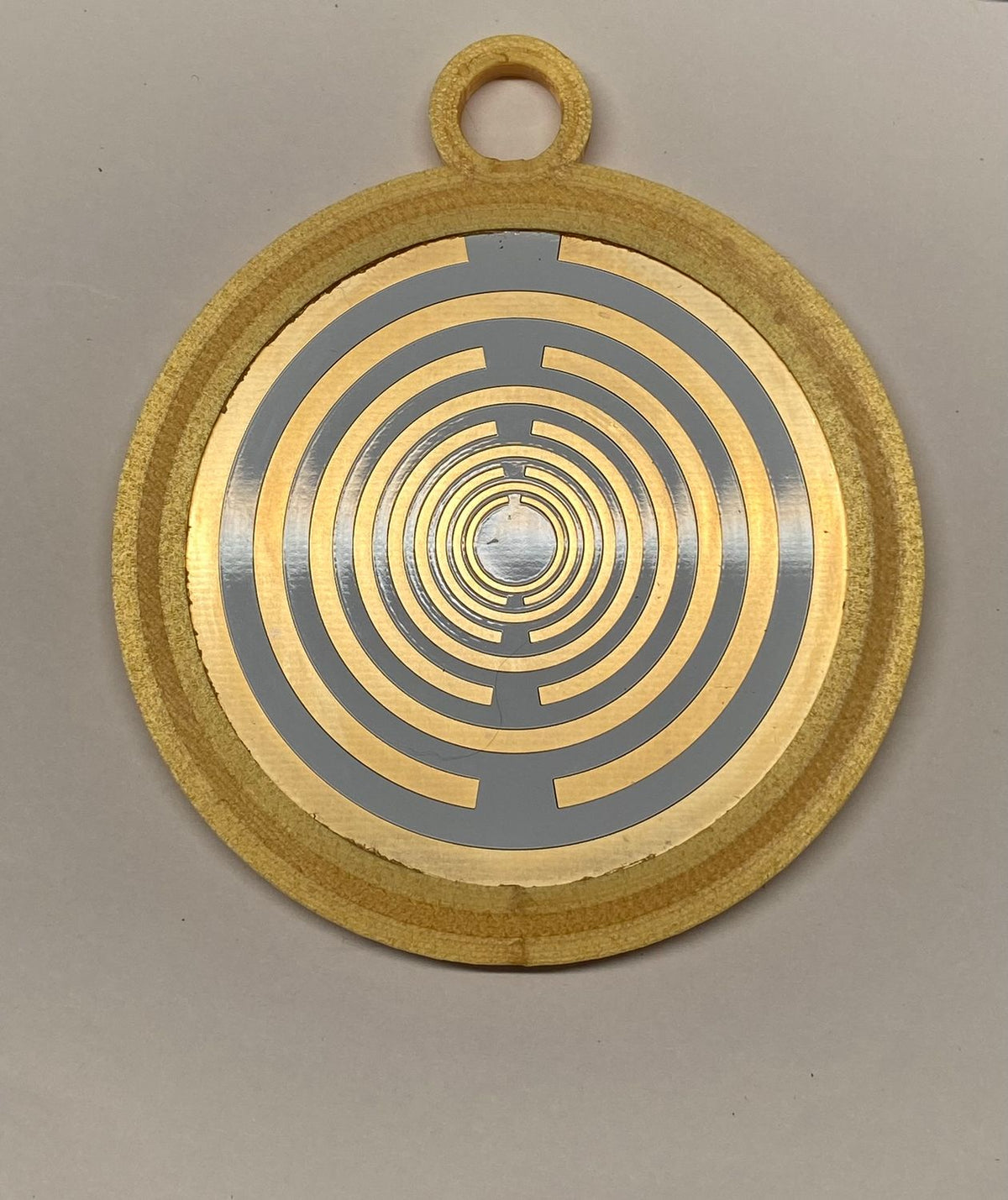 Anhänger Sonnenblume mit PLA Ring (Farbe wählbar) – Produktansicht 4