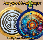 Anhänger Swirl mit PLA Ring (Farbe wählbar) – Produktansicht 7