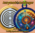 Anhänger Swirl mit PLA Ring (Farbe wählbar) – Produktansicht 27