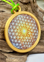 Anhänger Blume des Lebens mit PLA Ring (Farbe wählbar) – Produktansicht 14