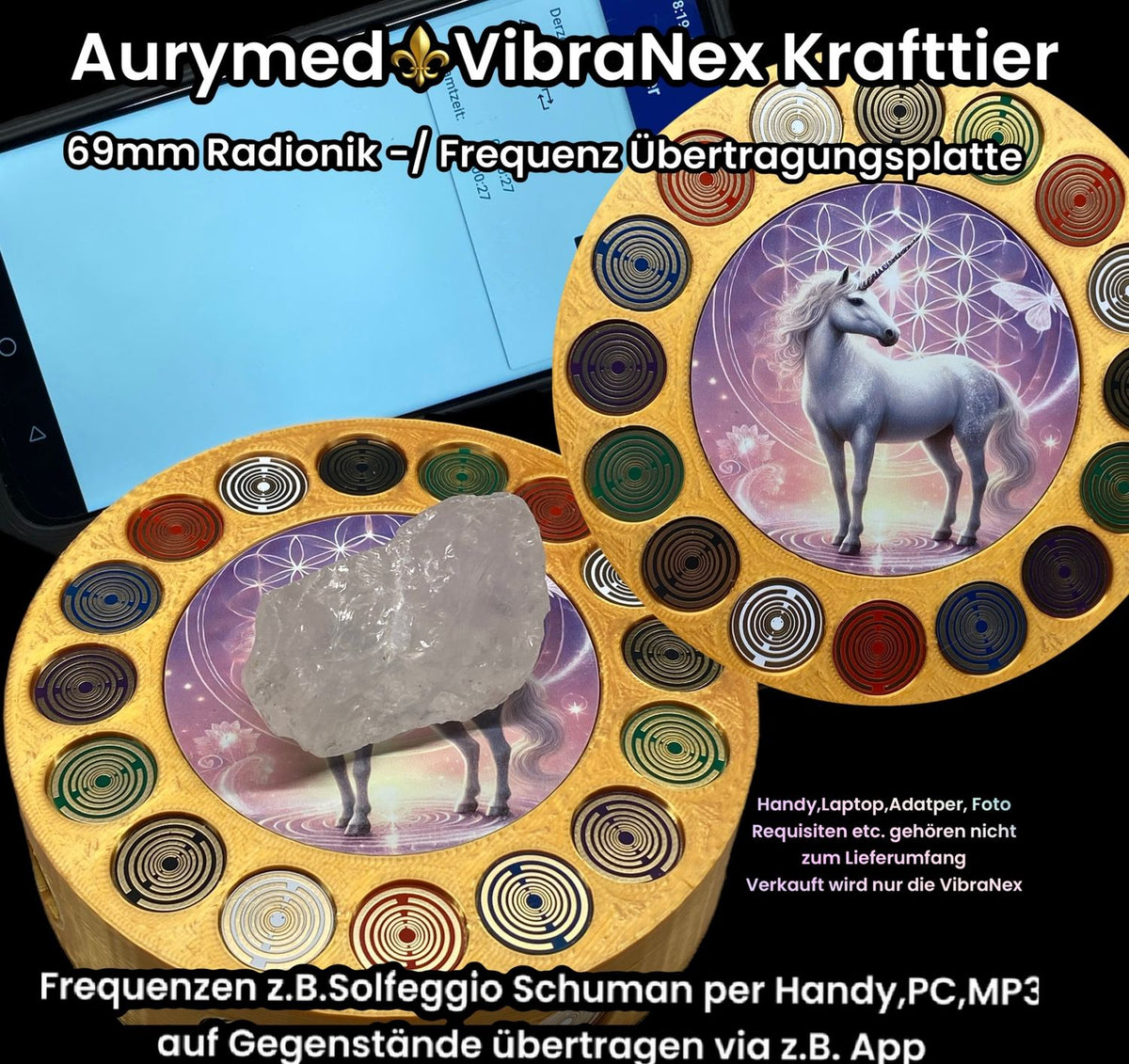 VibraNex Krafttier Einhorn – Farbe & Füllung wählbar – Produktansicht 34