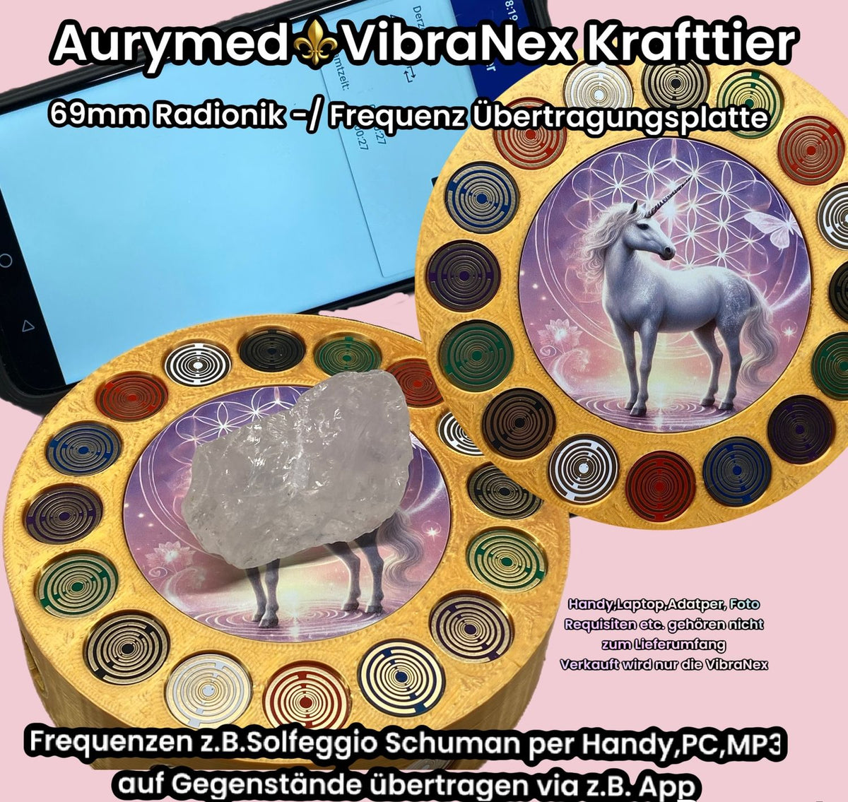 VibraNex Krafttier Einhorn – Farbe & Füllung wählbar – Produktansicht 22