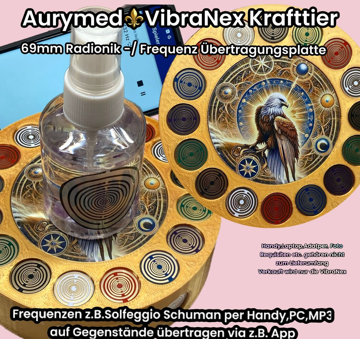 VibraNex Krafttier Adler – Farbe & Füllung wählbar – Produktansicht 23