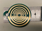 Anhänger Mini Serie rund – einseitig Lakhovsky MWOn Symbol Design – Produktansicht 1