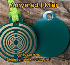 Anhänger Mini Serie rund – einseitig Lakhovsky MWOn Symbol Design – Produktansicht 1