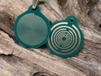 Anhänger Mini Serie eckig – Lakhovsky MWOn Symbol Design – Bifilar / Fermat – Produktansicht 1