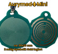 Anhänger Mini Serie eckig – Lakhovsky MWOn Symbol Design – Bifilar / Fermat – Produktansicht 1
