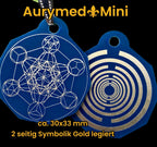 Anhänger Mini Serie eckig – Lakhovsky MWOn Symbol Design – Metatron – Produktansicht 1