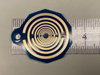 Anhänger Mini Serie eckig – Lakhovsky MWOn Symbol Design – Metatron – Produktansicht 1