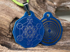 Anhänger Mini Serie eckig – Lakhovsky MWOn Symbol Design – Metatron – Produktansicht 1