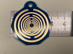 Anhänger Mini Serie eckig – Lakhovsky MWOn Symbol Design – Metatron – Produktansicht 1