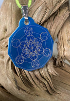 Anhänger Mini Serie eckig – Lakhovsky MWOn Symbol Design – Metatron – Produktansicht 1