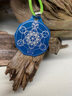 Anhänger Mini Serie eckig – Lakhovsky MWOn Symbol Design – Metatron – Produktansicht 1