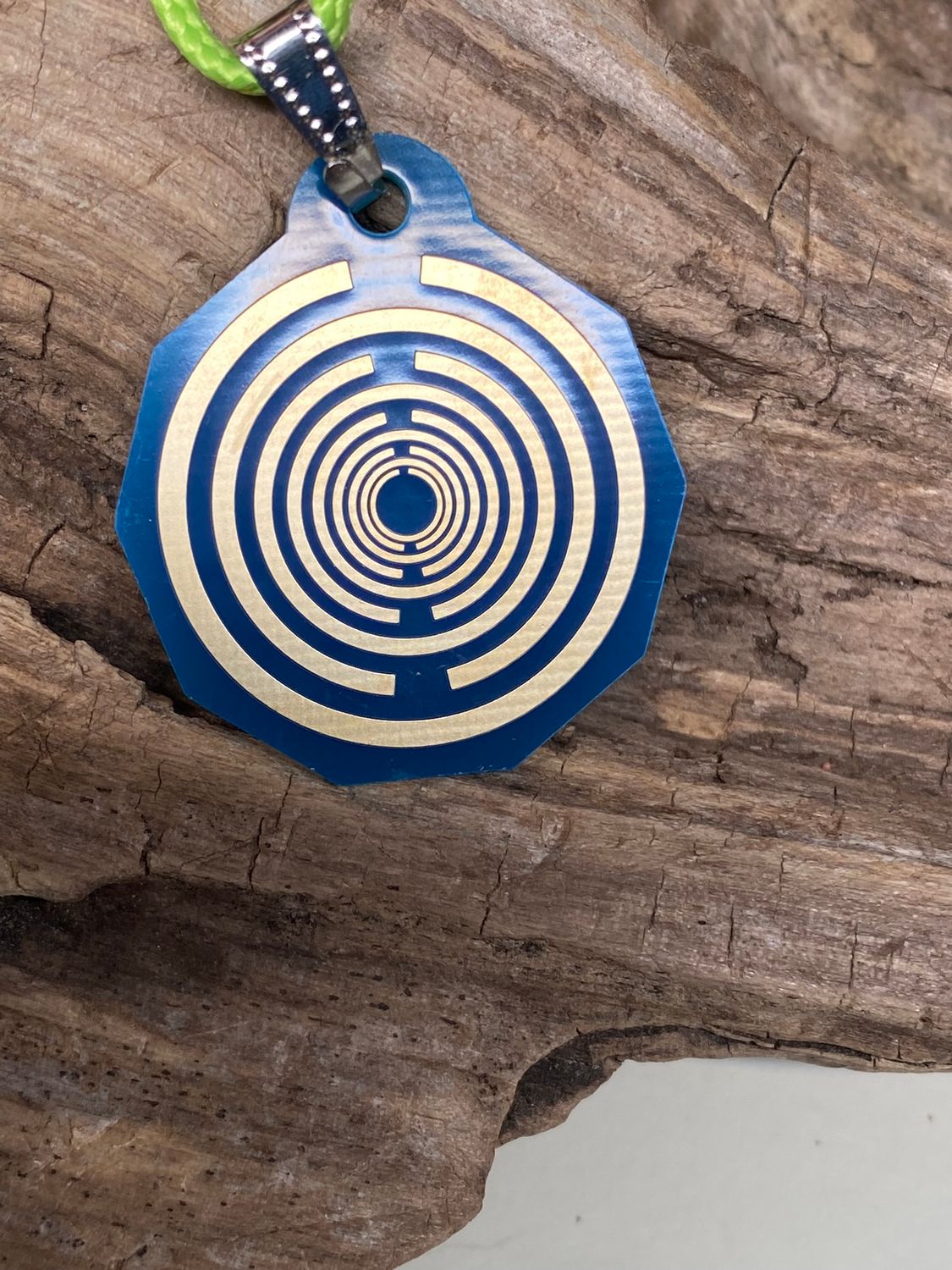 Anhänger Mini Serie eckig – Lakhovsky MWOn Symbol Design – Metatron – Produktansicht 1