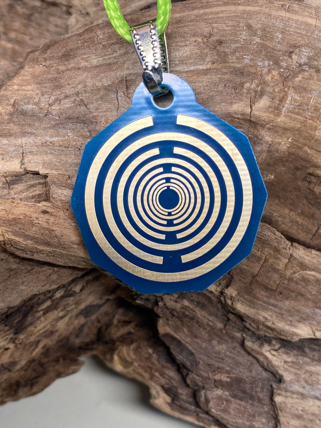Anhänger Mini Serie eckig – Lakhovsky MWOn Symbol Design – Metatron – Produktansicht 1