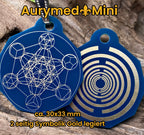 Anhänger Mini Serie eckig – Lakhovsky MWOn Symbol Design – Metatron – Produktansicht 1
