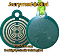 Anhänger Mini Serie rund – Lakhovsky MWOn Symbol Design – Fermat (Bifilar Spule) – Produktansicht 1