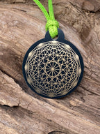 Anhänger Mini Serie rund – Lakhovsky MWOn Symbol Design – Dodecagram – Produktansicht 1