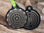Anhänger Mini Serie rund – Lakhovsky MWOn Symbol Design – Dodecagram – Produktansicht 1