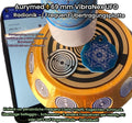 69 mm VibraNex UFO – silk golden, Oberflächenplatte goldlegiert – Produktansicht 1