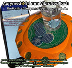 94 mm vibraNex flach – orange, Oberflächenplatte zinnlegiert – Produktansicht 1