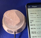 50 mm VibraNex UFO – weiß, Oberflächenplatte zinnlegiert – Produktansicht 1