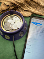Frequenzübertragungsplatte VibraNex Brunnen V4 MIT Lapislazuli FÜLLUNG INNEN – Produktansicht 1