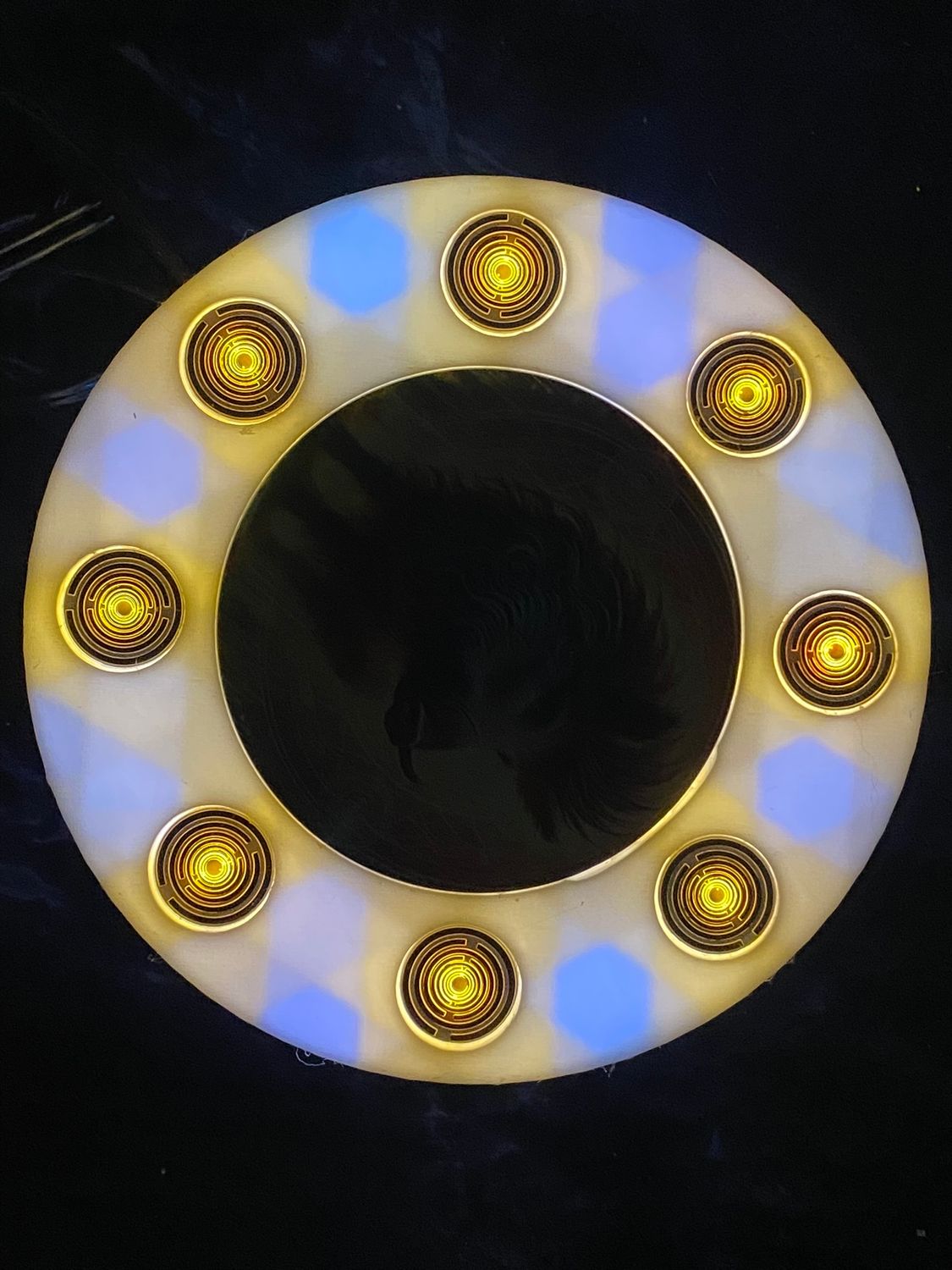 VibraNex LED Krafttier WILDSCHWEIN – LED – & Farbe & Füllung wählbar – Produktansicht 2