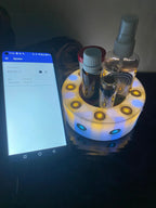 VibraNex LED Krafttier weißer Wolf – LED – & Farbe & Füllung wählbar – Produktansicht 16