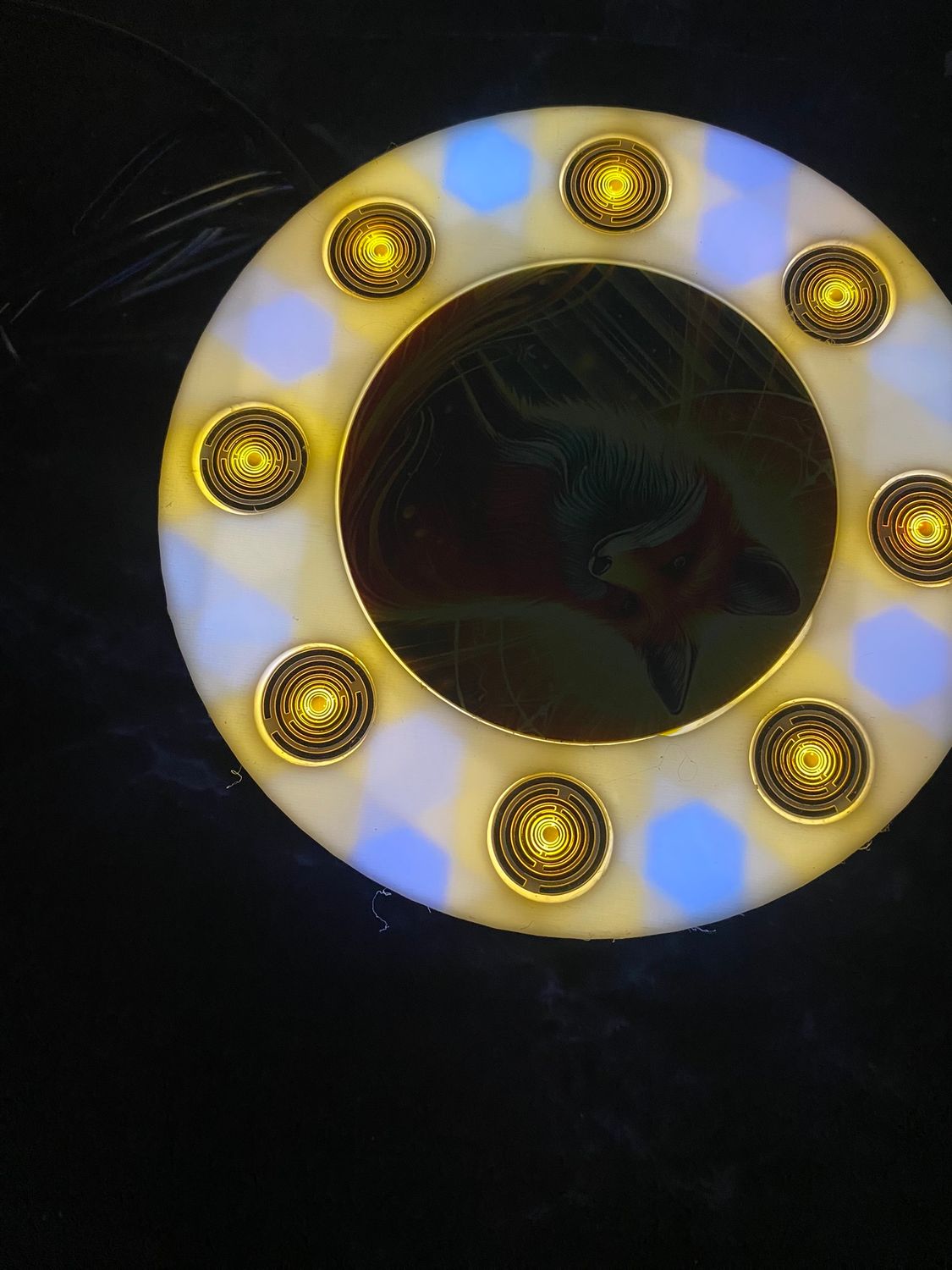 VibraNex LED Krafttier Fuchs – LED – & Farbe & Füllung wählbar – Produktansicht 57