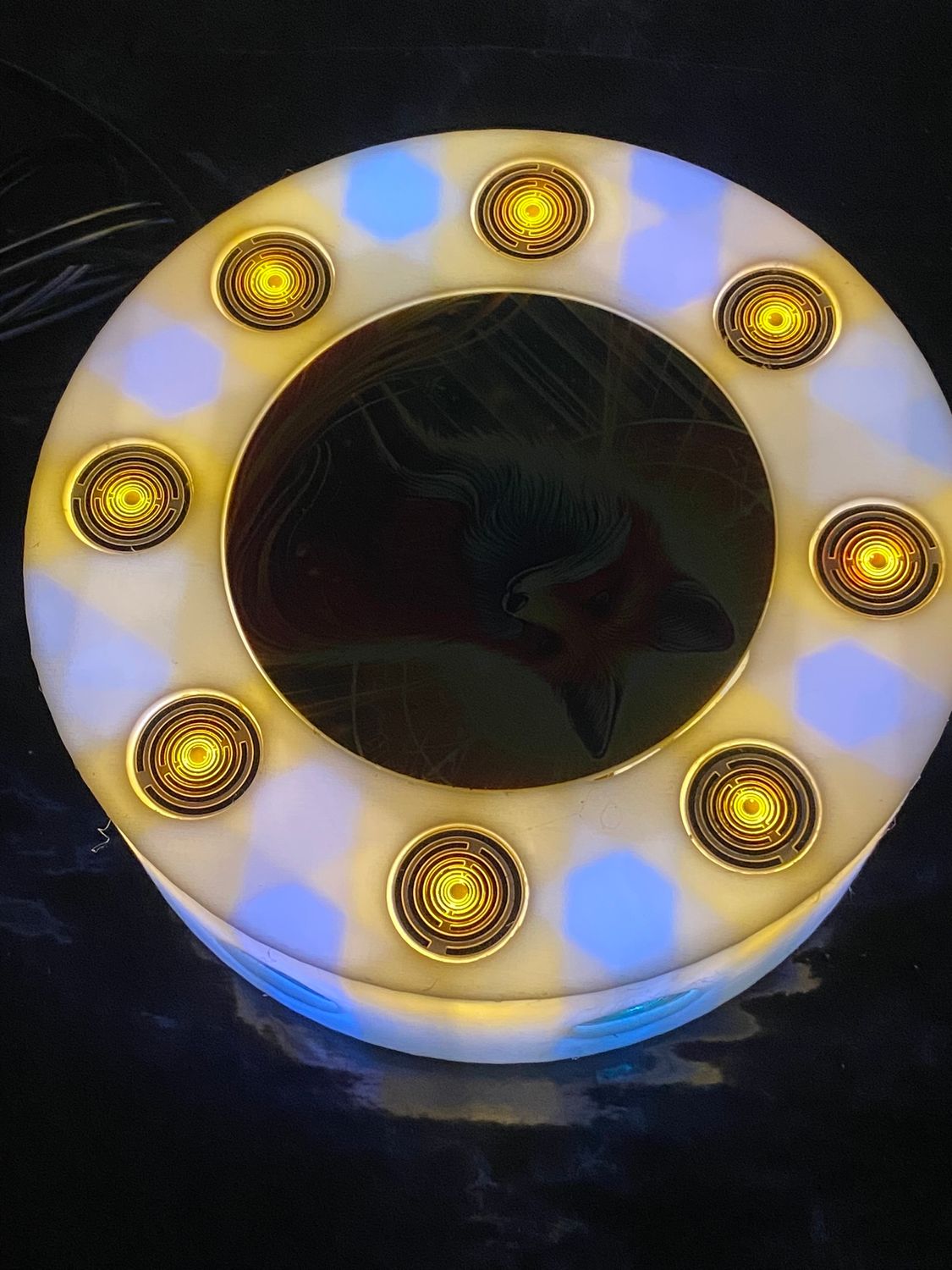 VibraNex LED Krafttier Fuchs – LED – & Farbe & Füllung wählbar – Produktansicht 55