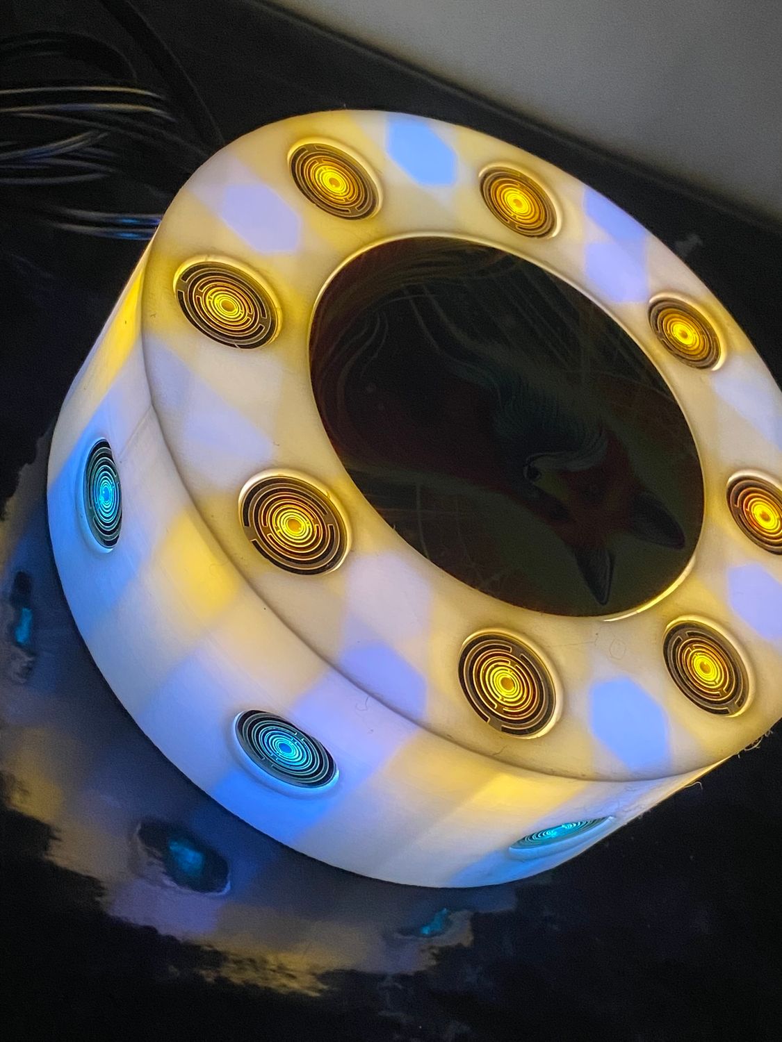 VibraNex LED Krafttier Fuchs – LED – & Farbe & Füllung wählbar – Produktansicht 27