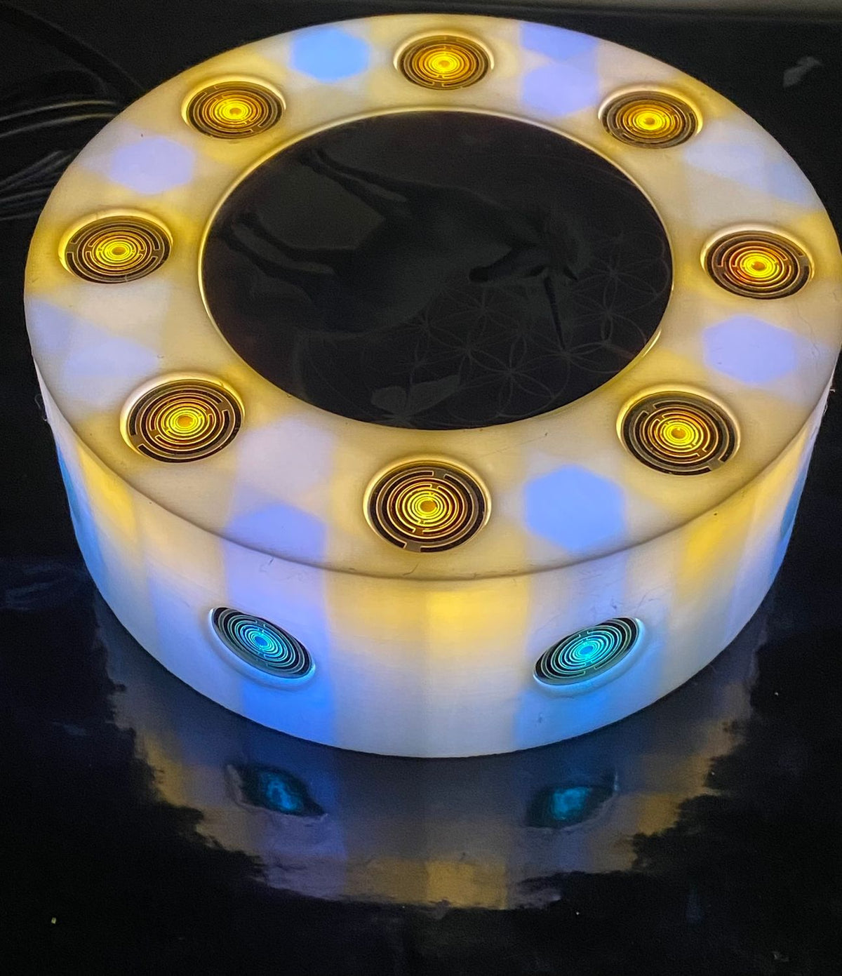 VibraNex LED Krafttier Einhorn – LED – & Farbe & Füllung wählbar – Produktansicht 13