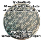 69 mm VibraNex flach – 1-farbig – Krafttier – / heilige Geometrie Symbolik – konfigurierbar – Produktansicht 28