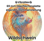 69 mm VibraNex flach – 1-farbig – Krafttier – / heilige Geometrie Symbolik – konfigurierbar – Produktansicht 39