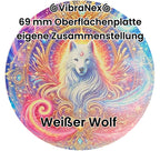 69 mm VibraNex flach – 1-farbig – Krafttier – / heilige Geometrie Symbolik – konfigurierbar – Produktansicht 38