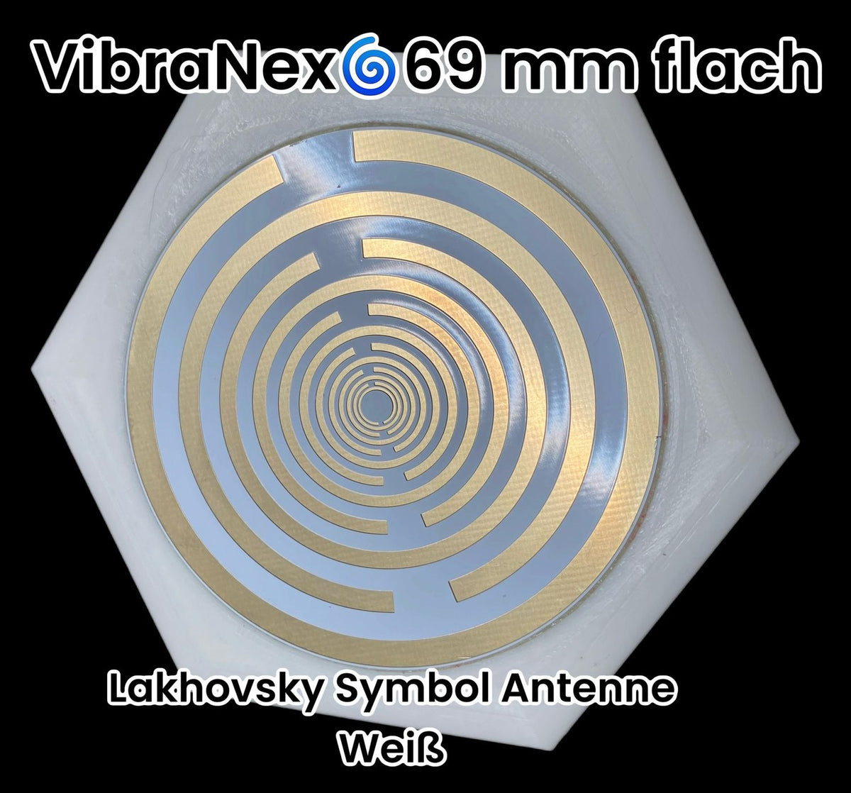 69 mm VibraNex flach – 1-farbig – Krafttier – / heilige Geometrie Symbolik – konfigurierbar – Produktansicht 58