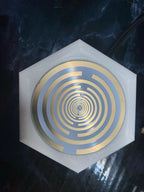 69 mm VibraNex flach – 1-farbig – Krafttier – / heilige Geometrie Symbolik – konfigurierbar – Produktansicht 61