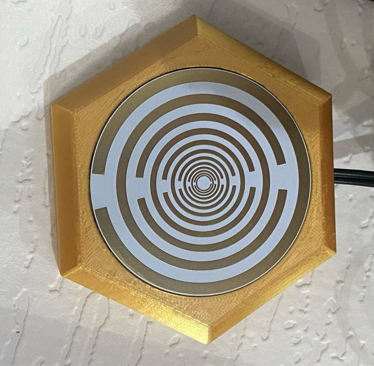 69 mm VibraNex flach – 1-farbig – Krafttier – / heilige Geometrie Symbolik – konfigurierbar – Produktansicht 77