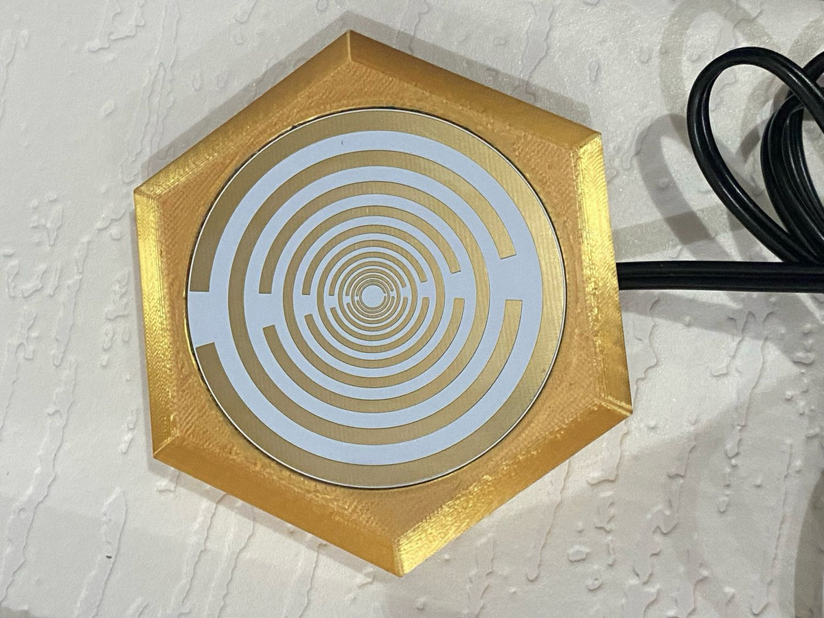 69 mm VibraNex flach – 1-farbig – Krafttier – / heilige Geometrie Symbolik – konfigurierbar – Produktansicht 81