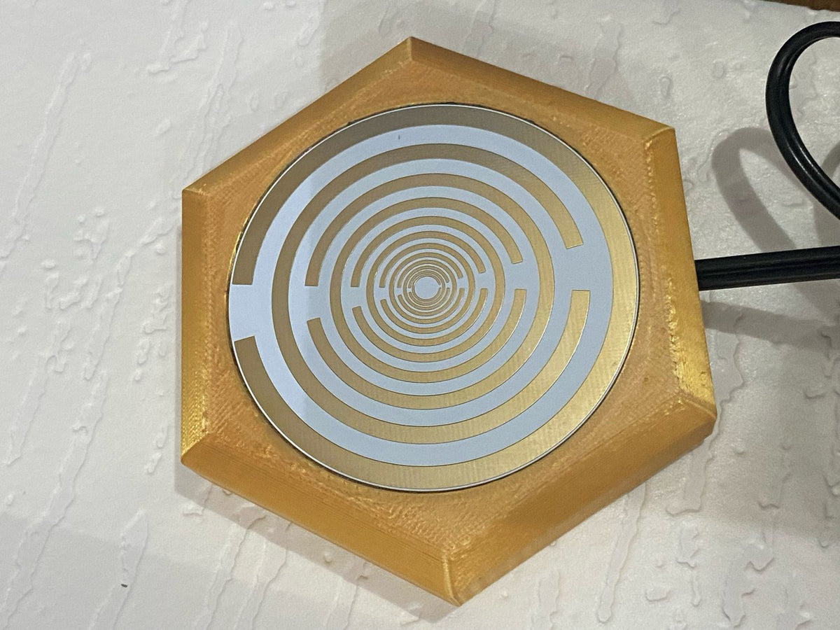 69 mm VibraNex flach – 1-farbig – Krafttier – / heilige Geometrie Symbolik – konfigurierbar – Produktansicht 75