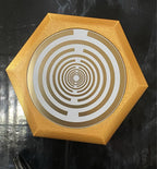 69 mm VibraNex flach – 1-farbig – Krafttier – / heilige Geometrie Symbolik – konfigurierbar – Produktansicht 80