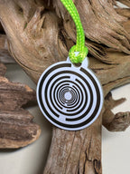 Anhänger Mini Serie rund – Lakhovsky MWOn Symbol Design – Diamant Symbol – Produktansicht 1