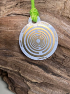 Anhänger Mini Serie rund – Lakhovsky MWOn Symbol Design – Baum des Lebens Symbol – Produktansicht 1