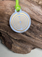 Anhänger Mini Serie rund – Lakhovsky MWOn Symbol Design – Baum des Lebens Symbol – Produktansicht 1
