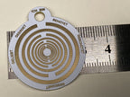 Anhänger Mini Serie rund – Lakhovsky MWOn Symbol Design – Herz Symbol – Produktansicht 1