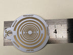 Anhänger Mini Serie rund – Lakhovsky MWOn Symbol Design – mystisch geheimnisvolle Fantasie Symbol – Produktansicht 1